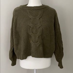 J. Crew Olive Sweater
